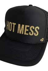 Hot mess trucker hat