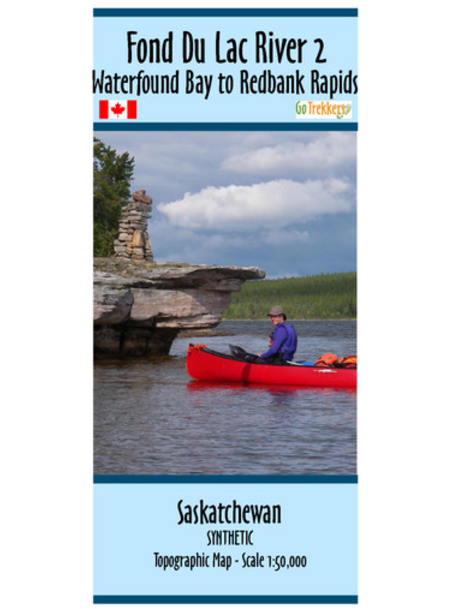 GoTrekkers Fond Du Lac River 2 - Waterfound Bay to Redbank Rapids - SYNTHETIC