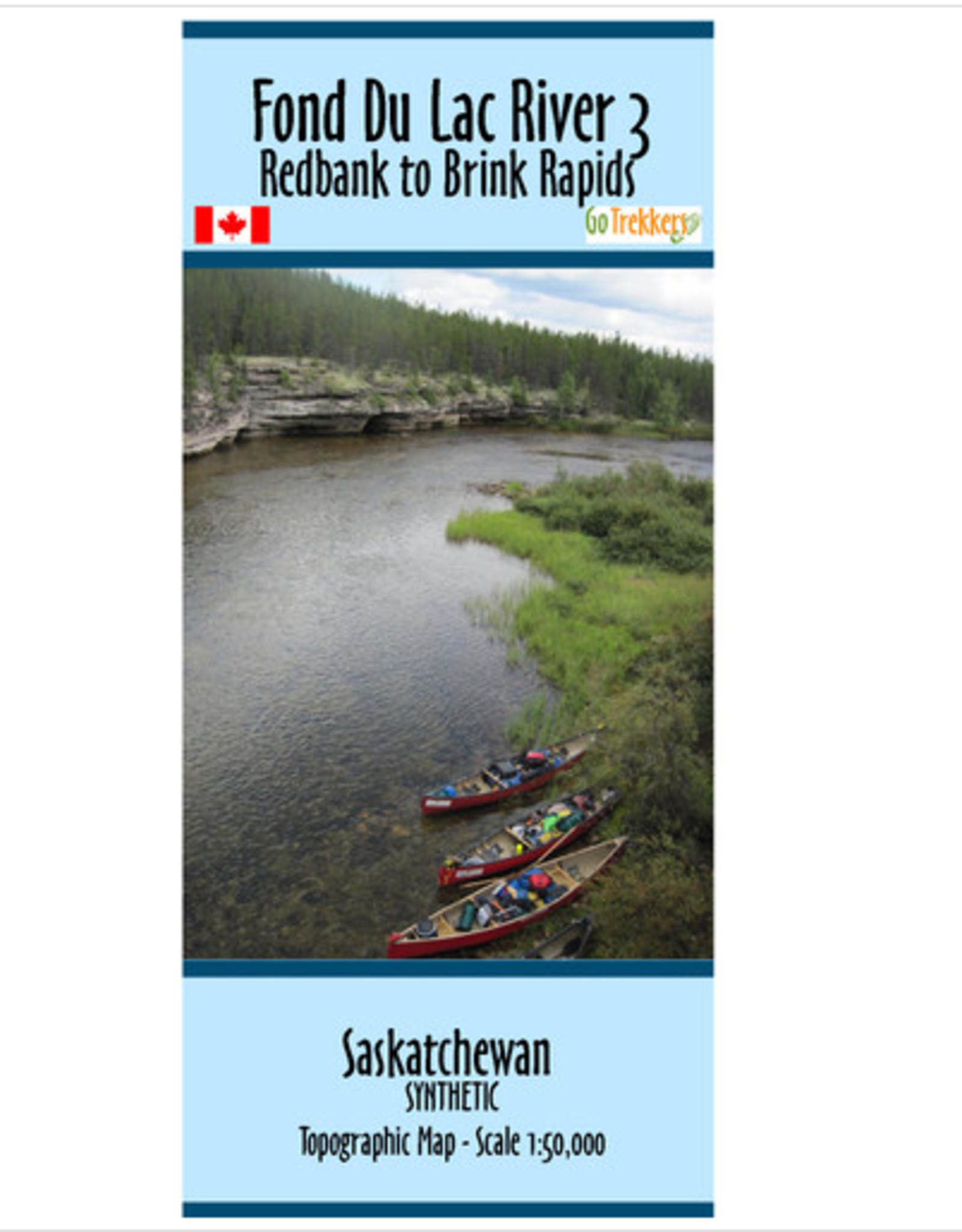 GoTrekkers Fond Du Lac River 3 - Redbank Rapids to Brink Rapids - SYNTHETIC