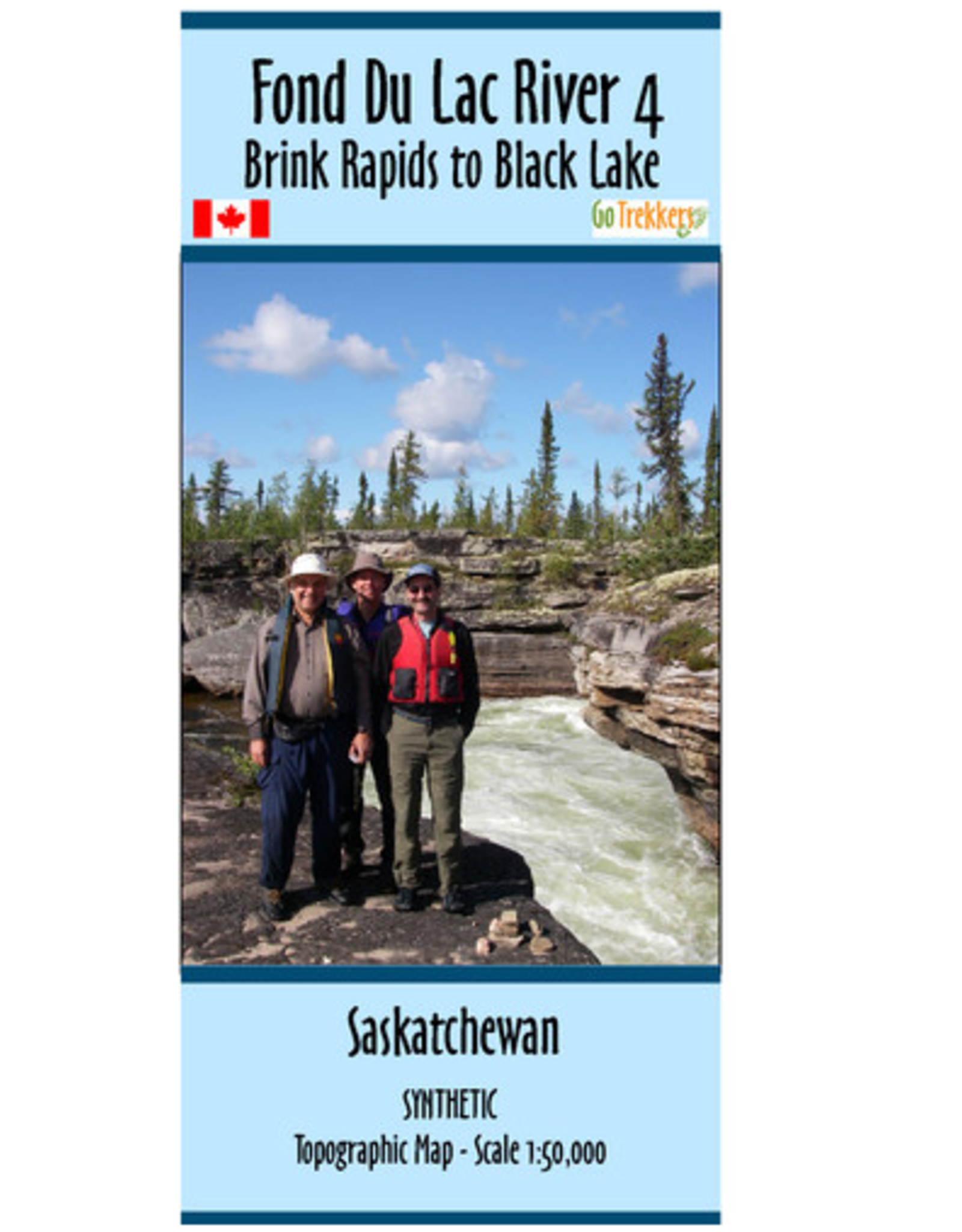 GoTrekkers Fond Du Lac River 4 - Brink Rapids to Black Lake - SYNTHETIC