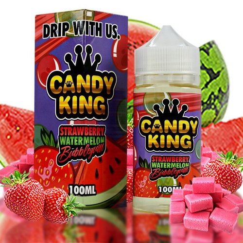  Candy King Strawberry Watermelon BB Gum 100ml 