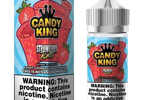  Candy King Strawberry Rolls 100ml 