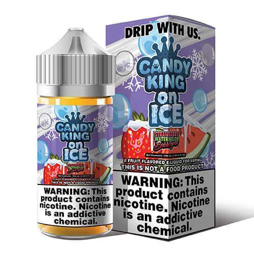  Candy King Strawberry Watermelon Bubble Gum on ICE 100ml 