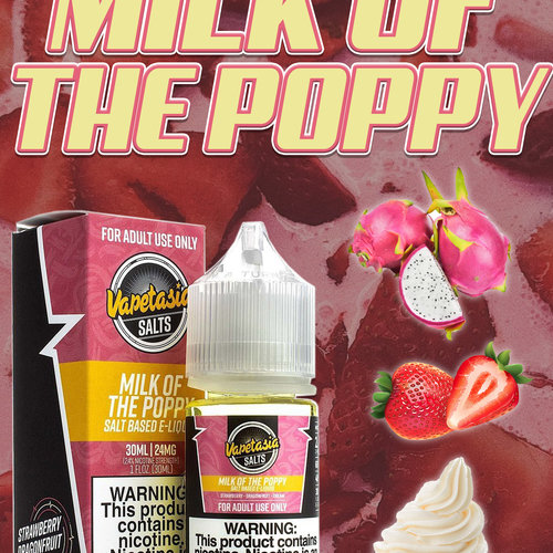  Vapetasia Salts Milk Of The Poppy 30ml 