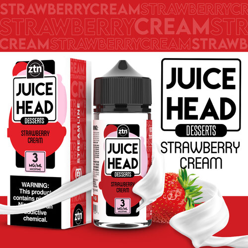  Juice Head Strawberry Cream 100ml 