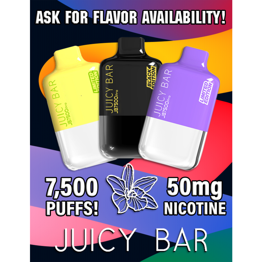 Juicy Bar Black 7500 USA