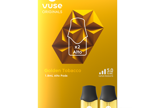  Vuse Vuse Alto 1.8ml Golden Tobacco 5% 2pk 