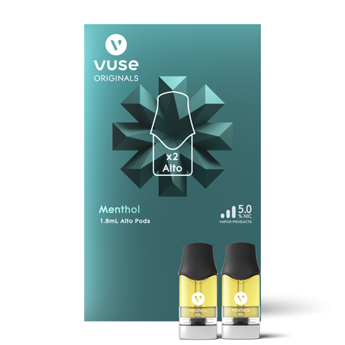  Vuse Vuse Alto 1.8ml Menthol 5% 2pk 