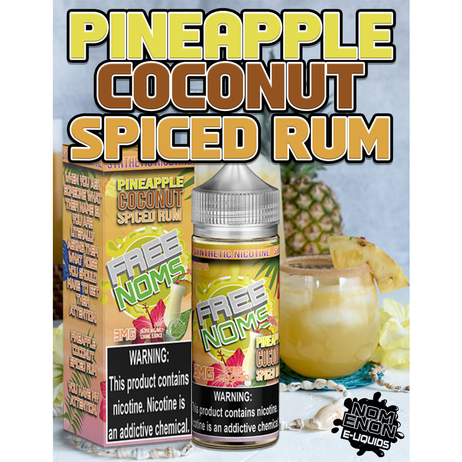 Pineapple Coconut Spiced Rum  120ml