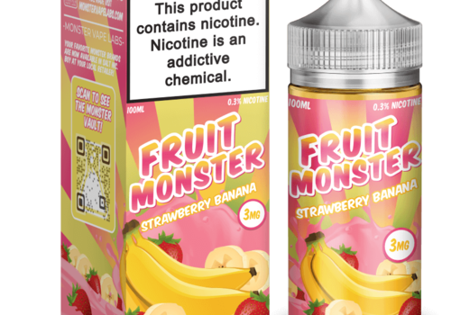  Fruit Monster Strawberry Banana 100ml 