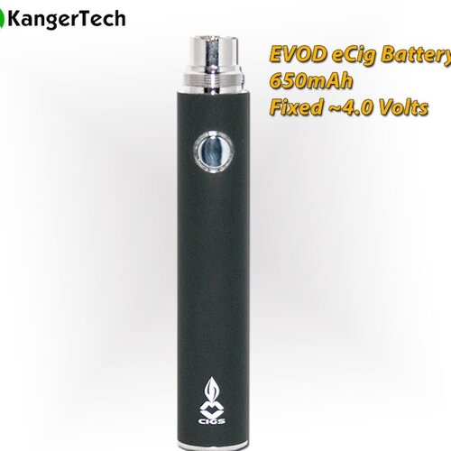  KangerTech EVOD Manual Battery 650mah Black 