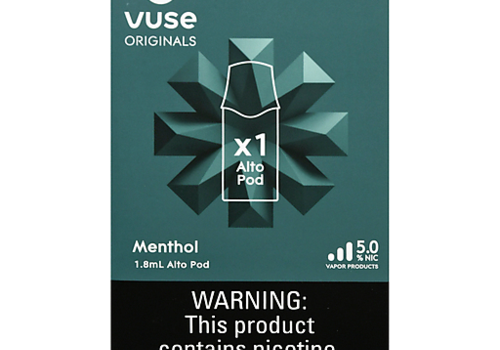  Vuse Vuse Alto 1.8ml Menthol 5% 1pk 