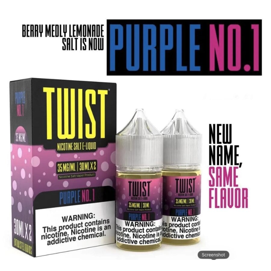 Twist Salts Purple No 1 60ml
