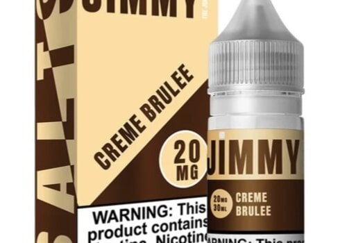  Jimmy The Juice Man Jimmy The Juice Man Salt Creme Brulee 30ml 