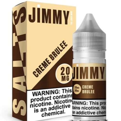  Jimmy The Juice Man Jimmy The Juice Man Salt Creme Brulee 30ml 