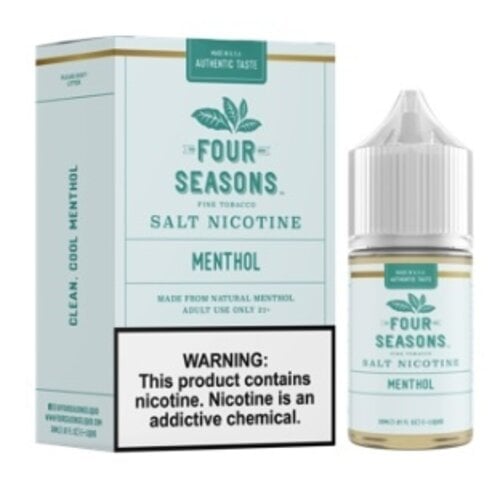  Four Seasons Four Seasons Salts Menthol 30ml 