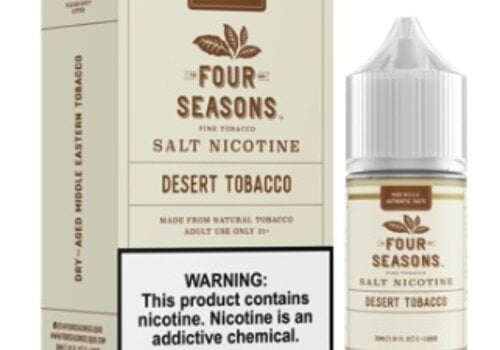  Four Seasons Four Seasons Salts Desert Tobacco 30ml 
