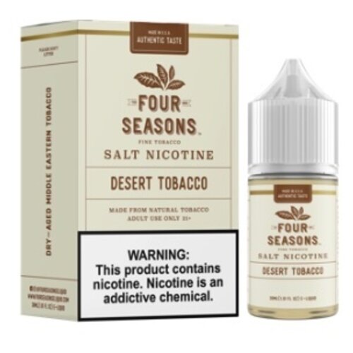  Four Seasons Four Seasons Salts Desert Tobacco 30ml 