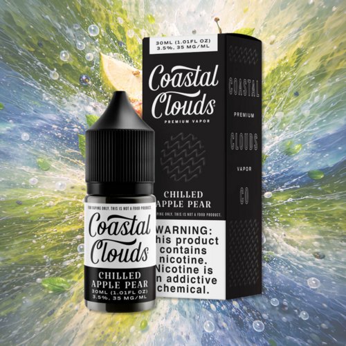  Coastal Clouds Coastal Clouds Salt Chilled Apple Pear 30ml 