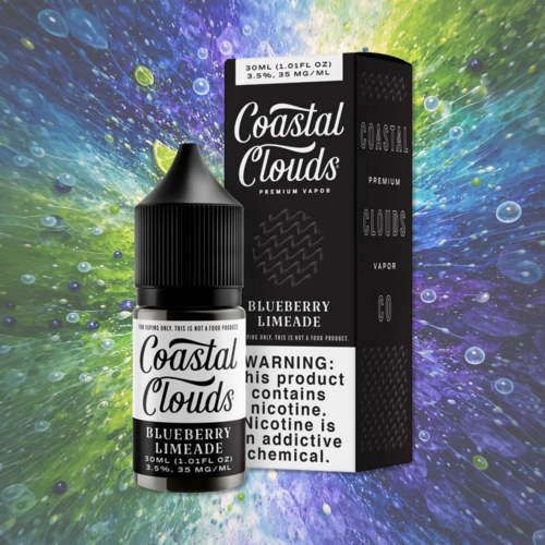  Coastal Clouds Coastal Clouds Salt Blueberry Limeade 30ml 