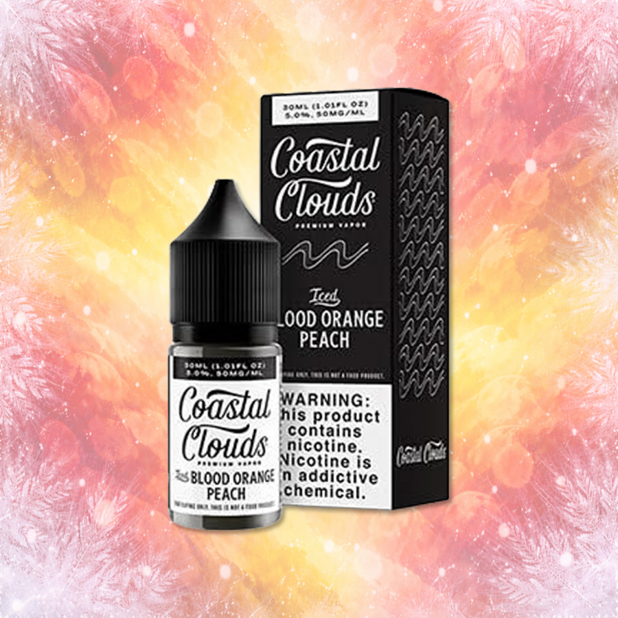 Coastal Clouds Salt Iced Blood Orange Peach 30ml