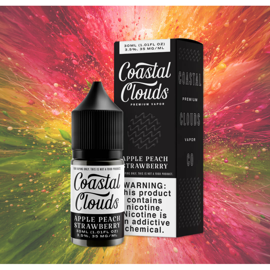 Coastal Clouds Salt Apple Peach Strawberry