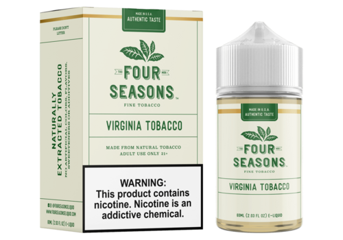  Four Seasons Four Seasons Virginia Tobacco 60ml 