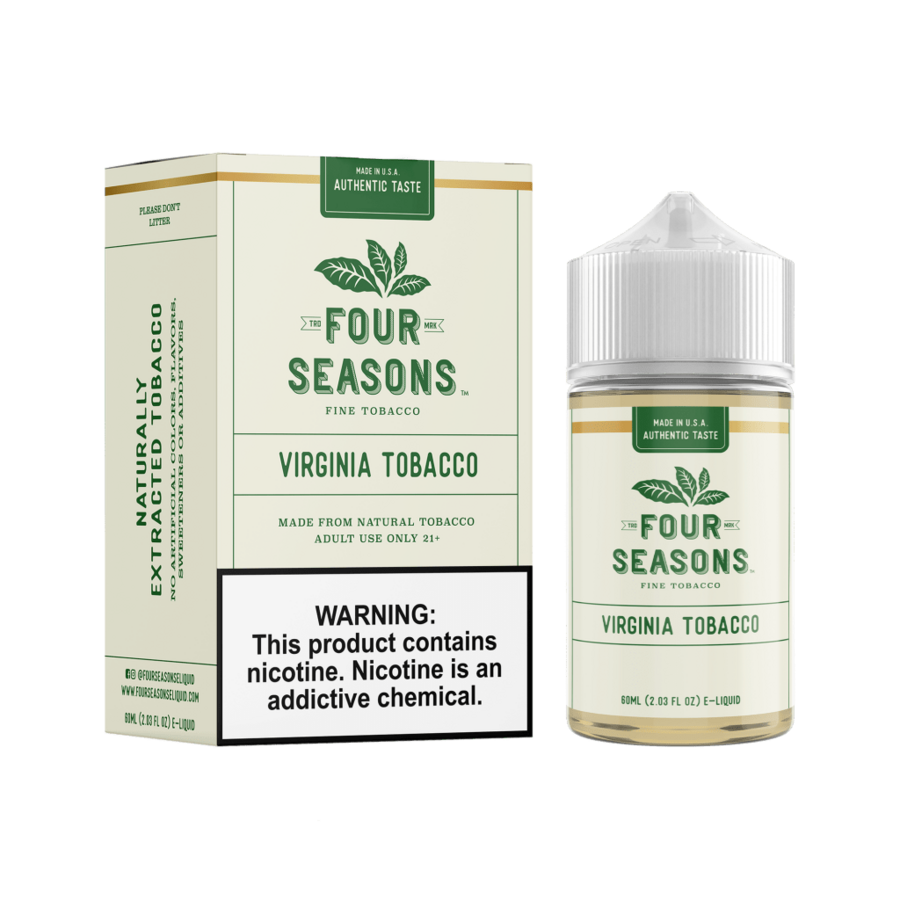Four Seasons Virginia Tobacco 60ml