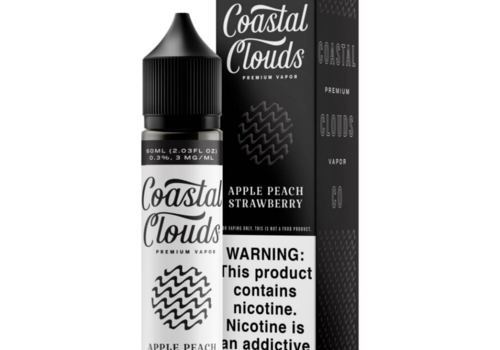  Coastal Clouds Coastal Clouds Apple Peach Strawberry 60ml 