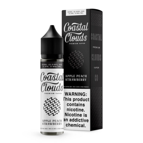  Coastal Clouds Coastal Clouds Apple Peach Strawberry 60ml 