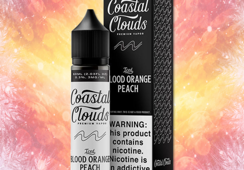  Coastal Clouds Coastal Clouds Iced Blood Orange Peach 60ml 