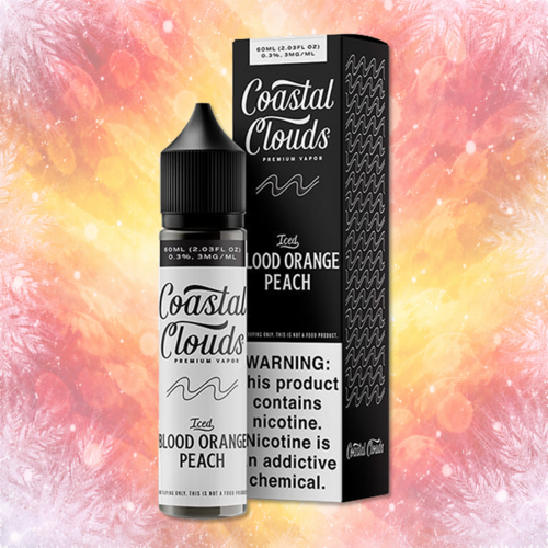 Coastal Clouds Coastal Clouds Iced Blood Orange Peach 60ml 