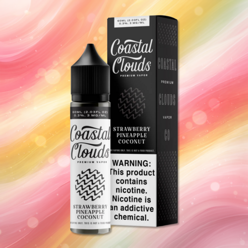  Coastal Clouds Coastal Clouds Strawberry Pineapple Coconut 60ml 