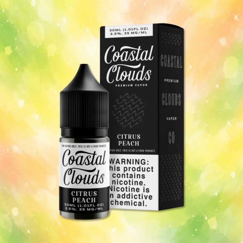  Coastal Clouds Coastal Clouds Salt Citrus Peach 30ml 