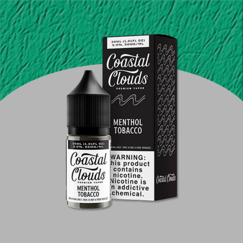  Coastal Clouds Coastal Clouds Salt Menthol Tobacco 30ml 