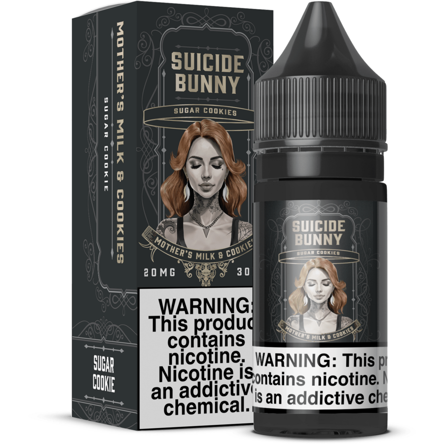 Suicide Bunny Salt Mothers Milk and Cookies 30ml
