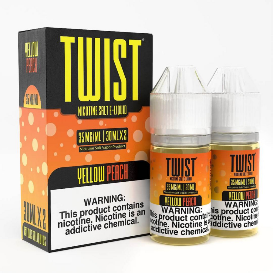 Twist Salts Yellow Peach 60ml