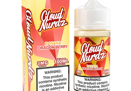  Cloud Nurdz Cloud Nurdz Banana Dragonberry 100ml 