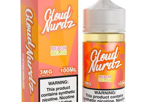  Cloud Nurdz Cloud Nurdz Peach Melon 100ml 