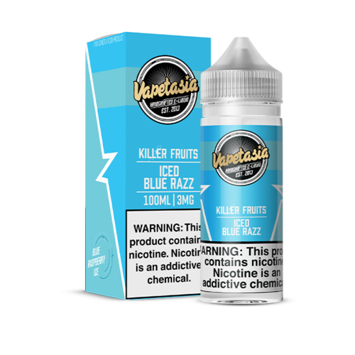  Vapetasia Vapetasia Iced Blue Razz 100ml 
