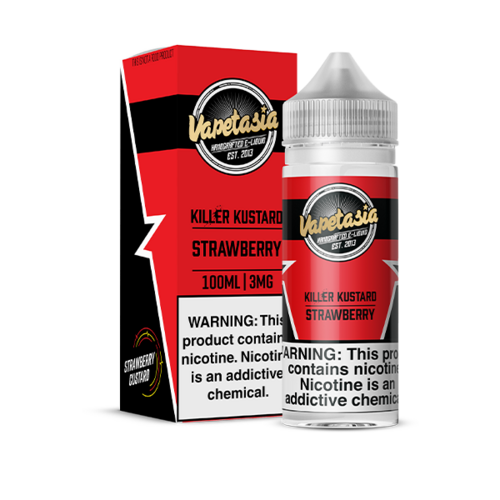  Vapetasia Vapetasia Killer Kustard Strawberry 100ml 