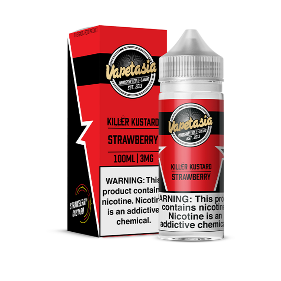 Vapetasia Killer Kustard Strawberry 100ml