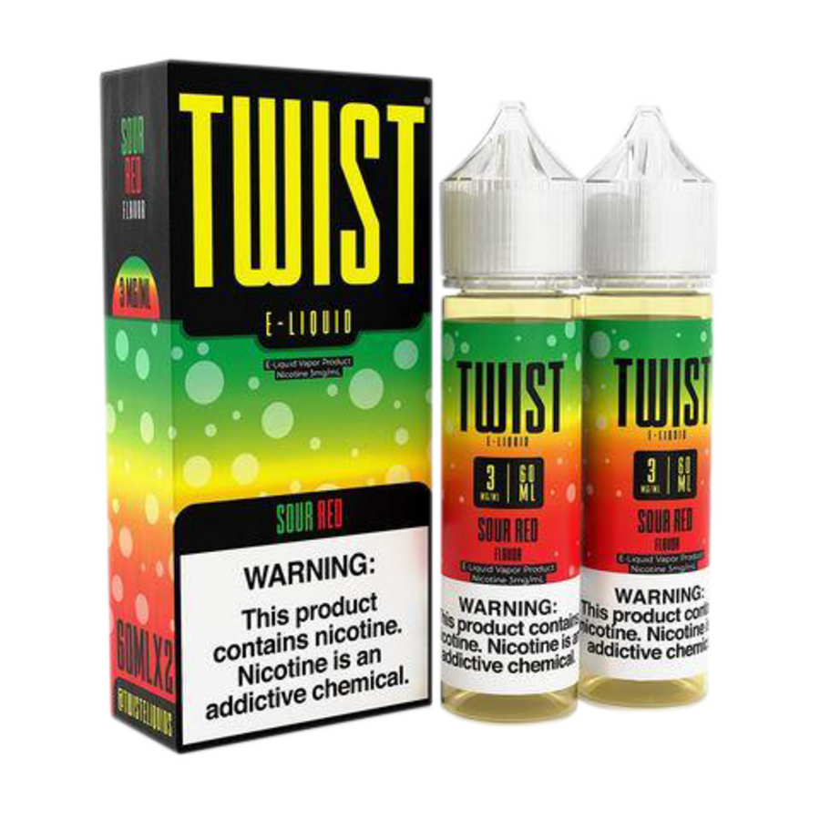 Twist Sour Red 120ml
