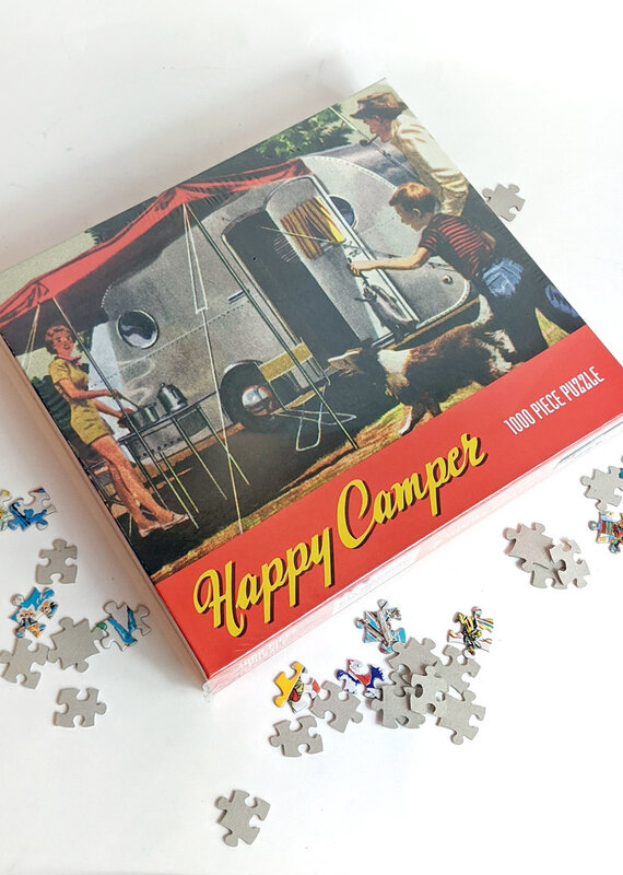 Gibbs Smith Happy Camper Puzzle