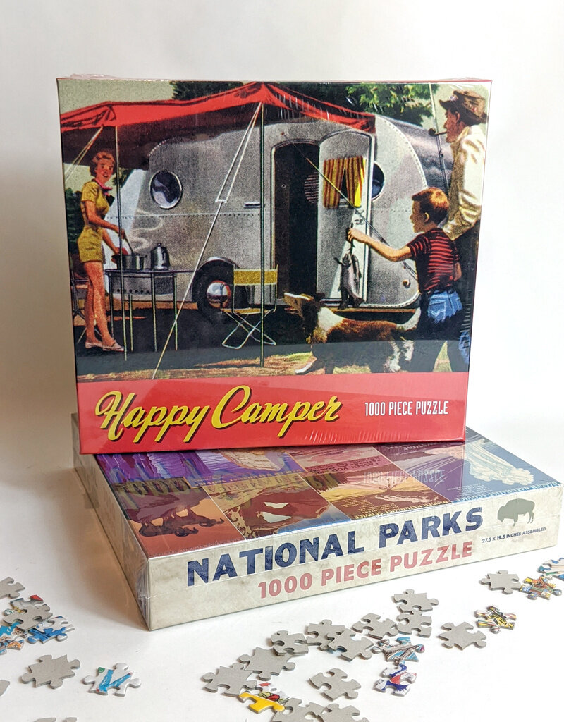Gibbs Smith Happy Camper Puzzle