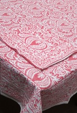 Natural Habitat Hand Blocked Tablecloth 60x60