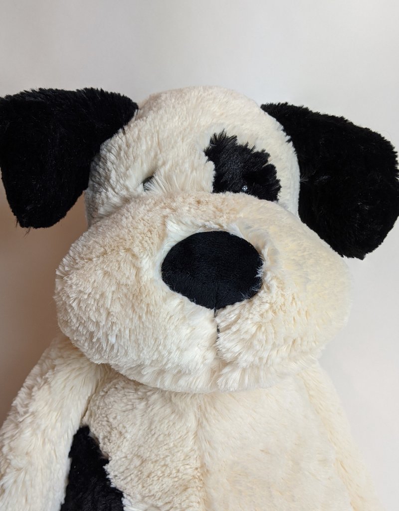 JellyCat Bashful Black & Cream Puppy Medium