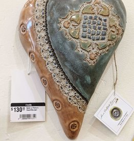 Laurie Pollpeter Eskenazi Sally's Pattern Heart/Sunset