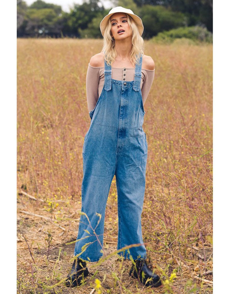 Listicle Wide Leg Overalls