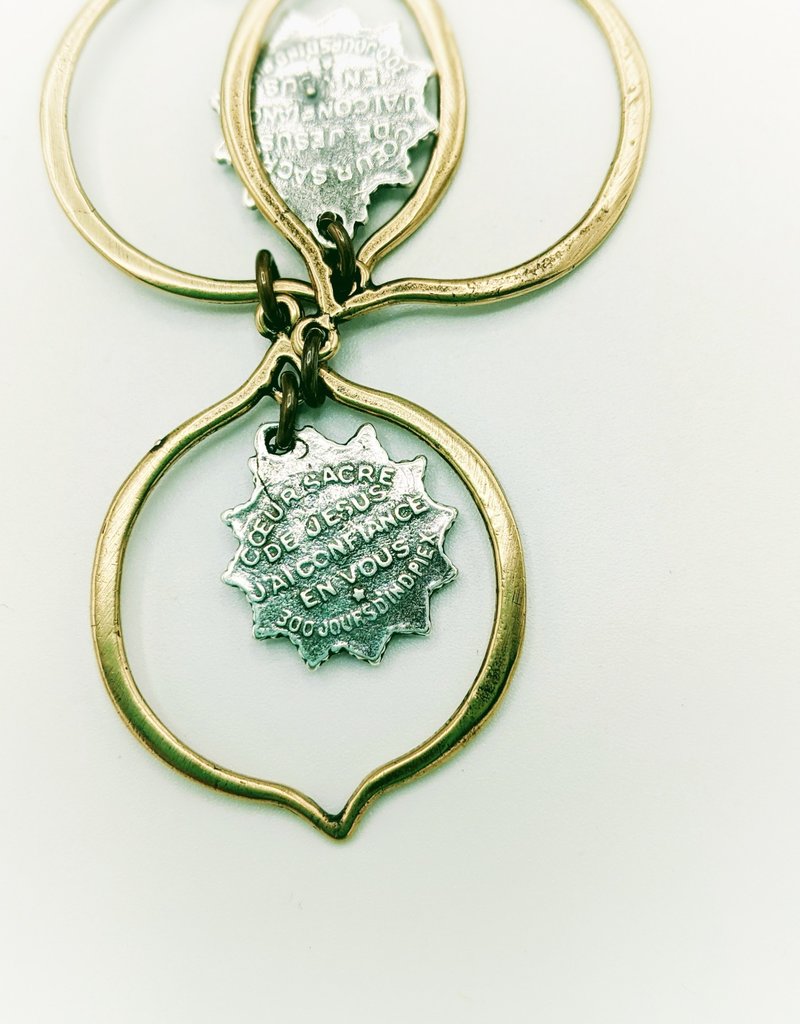 Tara Gasparian Sacre Coeur Necklace Bronze